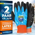 Produktbild: Winterhandschuhe – Wasserdichte Schutzhandschuhe mit Latexbeschichtung & Acry...