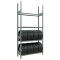 Produktbild: SCHULTE Reifenregal 20994 silber 130,0 x 40,0 x 275,0 cm
