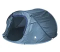 Produktbild: XXL Pop Up Wurfzelt blau 240 x 210 cm - 3 Personen - Sofortzelt für Trekking und Camping - Automatisches Sofortzelt Einhandzelt Trekking Camping Zelt inklusive Heringe + Spannseile wasserdicht