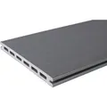 Produktbild: Kovalex Terrassendiele WPC XL Steingrau 300 cm x 19 cm x 2 cm