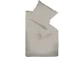 Produktbild: fleuresse Bettwäsche Fleuresse Mako-Satin-Bettwäsche Colours, Größe 155x220 cm, grau