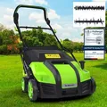 Produktbild: BRAST Vertikutierer Elektro Rasenlüfter | 1500-2000 Watt | 32-40cm Arbeitsbreite | 3 Modelle | großer Fangkorb Transportgriff & Klappbar | für k...
