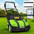 Produktbild: BRAST Vertikutierer Elektro Rasenlüfter 2000 Watt Kombi Gerät Moosentferner