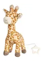 Produktbild: Sterntaler Spieluhr M Giraffe Kaya – Spieluhr aus weichem Stoff – entnehmbares Spielwerk – Melodie: Brahms Wiegenlied, praktischer Sternengriff - Einschlafhilfe - Geschenk, ab Geburt, goldbraun