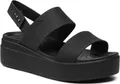 Produktbild: Sandalen mit Riemchen „Brooklyn“ mit niedrigem Keilabsatz