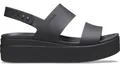 Produktbild: Crocs | Damen | Brooklyn Low | Sandalen | Schwarz | 37 206453-060-W7