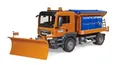 Produktbild: bruder 03785 - Man TGS Winterdienst mit Räumschild - 1:16 Fahrzeuge, Streuwagen, Schneeräumer, Schneepflug, Winterdienst, Spielzeug ab 4 Jahre
