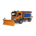 Produktbild: Bruder 03785 MAN TGS Winterdienst mit Räumschild 1:16 Orange Blau Schneeschieber