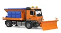Produktbild: Bruder 03685 Mercedes Benz Arocs Winterdienst Schnee Räumschild LKW Rarität