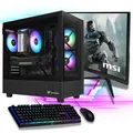 Produktbild: Gaming Komplett PC Set - AMD Ryzen 7 5700X - GeForce RTX 5060 - 27