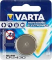 Produktbild: Varta CR 2430 V 1-BL (6430) Varta Knopfzelle Lithium - V