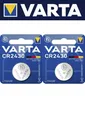 Produktbild: 2x Varta Knopfzelle CR2430 Batterien neue Produktion aus 2026 2 Stück MHD 2035