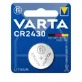 Produktbild: Varta CR2430 Lithium Batteries 3V Knopfzelle DL2430 E-CR2430 Ablauf 2033 1bl