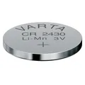 Produktbild: 2x Lithium Knopfzelle Batterie Varta CR2430 Varta Type 6430