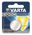 Produktbild: 1 Stück VARTA CR2430 CR 2430 Professional Lithium Knopfzelle Batterie Blister