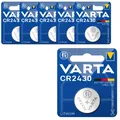 Produktbild: 6x Varta Knopfzellen Lithium Batterien CR 2430 CR2430 3V Blister
