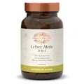 Produktbild: BÄRBEL DREXEL Leber Aktiv 5-in-1 Kapseln mit Cholin, Mariendistel, Löwenzahn, Artischocke, Piperin, Zink, Vitamin E, Selen (60 Stk) Leber Kapseln Naturheilkunde Bitterstoffe