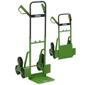 Produktbild: TRUTZHOLM Treppensackkarre klappbar & höhenverstellbar große Ladefläche 113 cm Höhe aus Stahl 3-Räder-System Treppensteiger für Umzug, Einkauf, Logistik platzsparend verstaubar Sackkarre