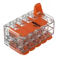 Produktbild: WAGO Verbindungsklemmen 221-420 | 10 Leiter, bis 4 mm²