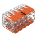 Produktbild: WAGO 221-420 Verbindungsklemme max.4mm² transparent 15 Stück