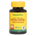 Produktbild: VIT D3 / VIT K2 1000UI Nature's Plus 90 Capsule