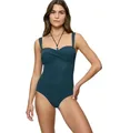 Produktbild: Triumph Summer Twist OPD, One Piece Swimsuit Damen, Blau (Secret Lagoon), 38