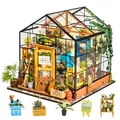 Produktbild: DIY Miniature House Miniatur Haus Bausatz Selber Bauen mit LED Licht Deko 3D ...
