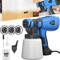 Produktbild: Farbsprühsystem Elektrische Farbspritzpistole Lackierpistole Gartenzaun Decken