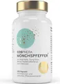 Produktbild: Cosphera Mönchspfeffer | 120 Kapseln | mit Wild-Yams, Beifuß, Dong-Quai, Traubensilberkerze & Vitaminen | vegan