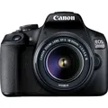Produktbild: Canon EOS 2000D - (EU) (18 - 55 mm, 24.10 Mpx, APS-C / DX) (2728C002)