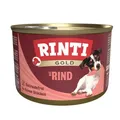 Produktbild: 4000158910394 RINTI Gold Beef - Nassfutter für Hunde - 185g RINTI