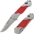 Produktbild: Rettungsmesser Economy I Rescue Messer + Gurtschneider, Glasbrecher, Gürtelclip