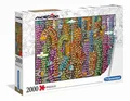 Produktbild: Clementoni Puzzle Mordillo Jungle 2000 Teile