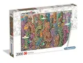 Produktbild: Clementoni 32565 Mordillo Der Dschungel – Puzzle 2000 Teile, buntes Legespiel für die ganze Familie, Erwachsenenpuzzle ab 14 Jahren