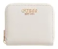 Produktbild: GUESS Laurel II SLG Small Zip Around Wallet S Geldbörse Bone creme Neu