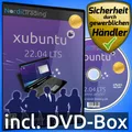 Produktbild: Xubuntu 22.04.4 LTS DVD Linux Betriebssystem Markenware