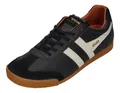 Produktbild: Gola HARRIER LEATHER Sneaker Black White Moody Orange