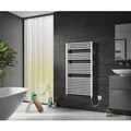 Produktbild: Ximax Badheizkörper Alpha Weiß 825 mm x 500 mm mit 300 W Heizstab