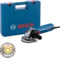 Produktbild: Bosch Winkelschleifer GWS 12-125 Professional+ Diamant-Trennscheibe blau 1.200 (06013A6102)
