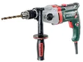 Produktbild: metabo Bohrmaschine BEV 1300-2 - 1300W, 2-Gang, 16mm Stahl, 40mm Holz - Impulsfunktion, Vario-Tacho-Constamatic, Rechts-Linkslauf, Stellrad, Marathon-Motor, Zusatzhandgriff - Für Werkstatt & Baustelle