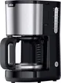 Produktbild: Braun KF 1500 BK Kaffeemaschine Schwarz, Edelstahl Fassungsvermögen Tassen=10 Glaskanne