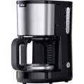 Produktbild: Braun KF 1500 BK Kaffeemaschine Schwarz, Edelstahl  Fassungsvermögen Tassen=1...