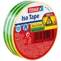 Produktbild: tesa 56192 Isolierband selbstklebend hitzebeständig grün/gelb 15mm x 10m