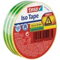 Produktbild: Tesa® Isolierband Grün/Gelb, 10M : 15Mm 36 Grün-Gelb-Gestreift 10m x 15mm