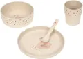 Produktbild: LÄSSIG Kindergeschirr-Set Little Water, Swan (4-tlg), 1 Personen, Polypropylen, Zellulose