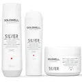 Produktbild: Goldwell Dualsenses Silver Shampoo 250ml+ Conditioner+Pflegekur je 200ml = 650ml