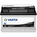 Produktbild: Autobatterie 12V 70Ah 640A Varta E9 Black Dynamic Starterbatterie 570144064