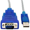Produktbild: USB auf RS232 DB9 Seriell Port Adapterkabel mit FTDI Chipsatz Unterstützt Win...