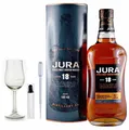 Produktbild: Jura 18 Jahre Single Malt Whisky + 2 Pipetten Glas Kunststoff + 1 Bugatti Glas