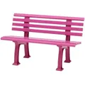 Produktbild: Proregal Gartenbank, Pink, Kunststoff, 120x74x54 cm, Gartenmöbel, Gartenbänke